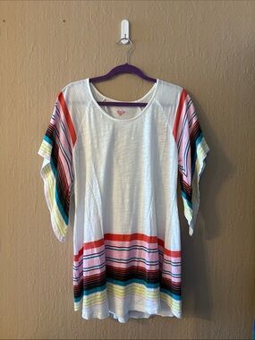 Roxy White Cover Up Dress S